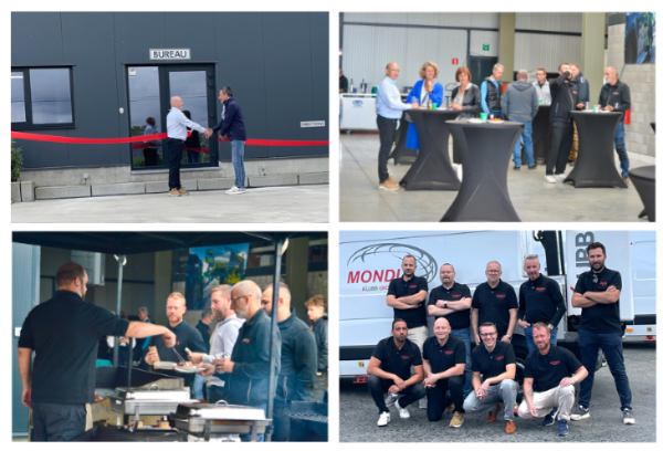 INAUGURATION OF MONDIA’S NEW PREMISES, OUR BELGIAN SUBSIDIARY