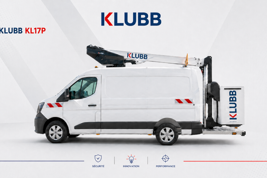 The KL17P 3.5 t van-mounted platform. Built for demanding urban work