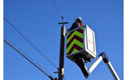 12,70m insulated aerial platform on ford transit l2h2 e13