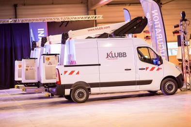 Some example of application fields for the KLUBB van mount lifts